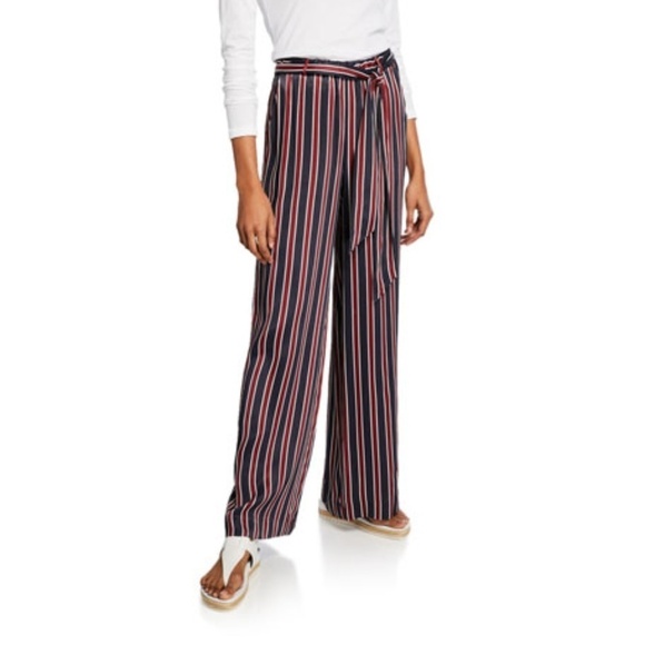 FRAME Stripe Pull-on Pants size XL NWT - Picture 1 of 7